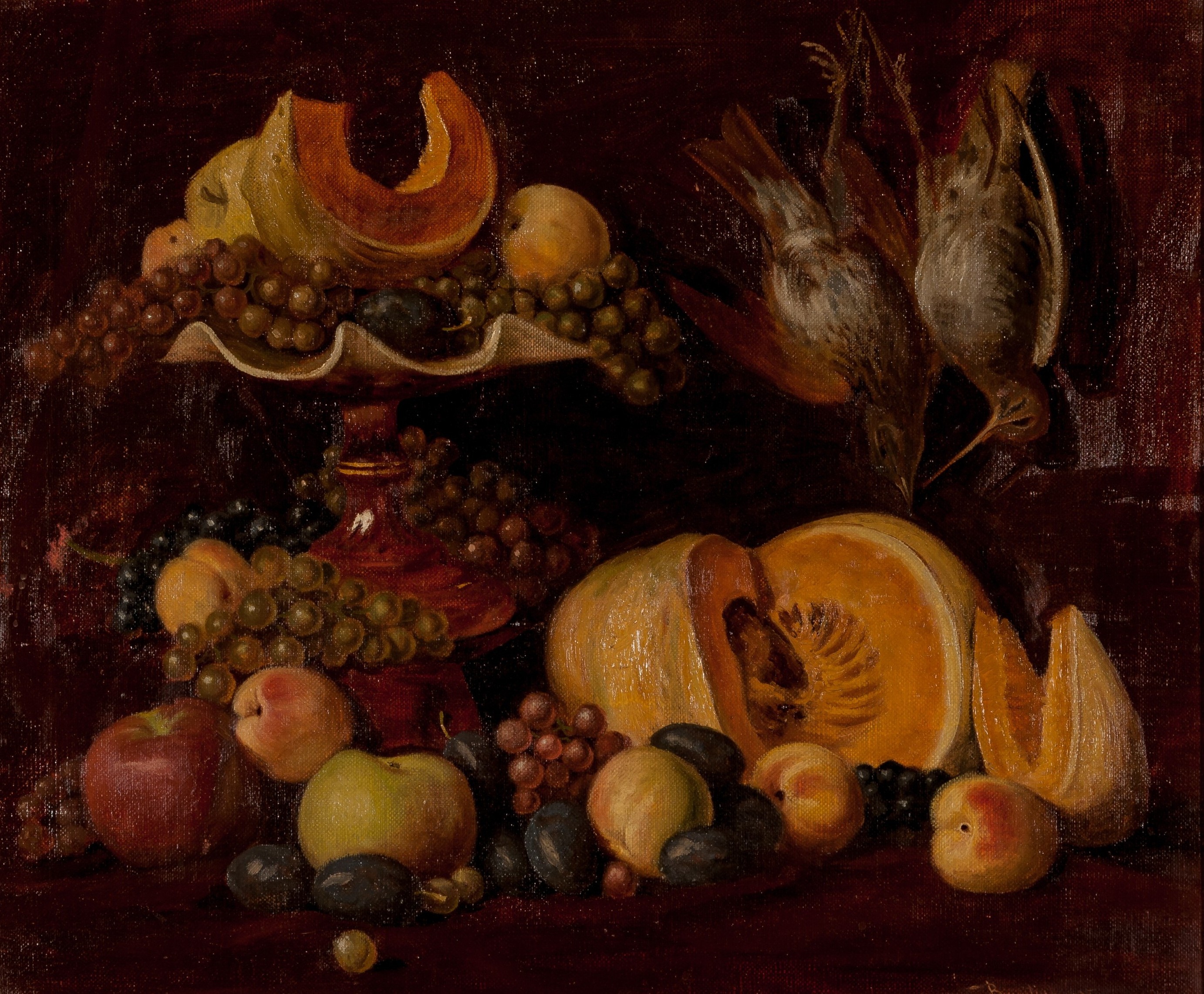 ЛОТ 5 Натюрморт с тыквой