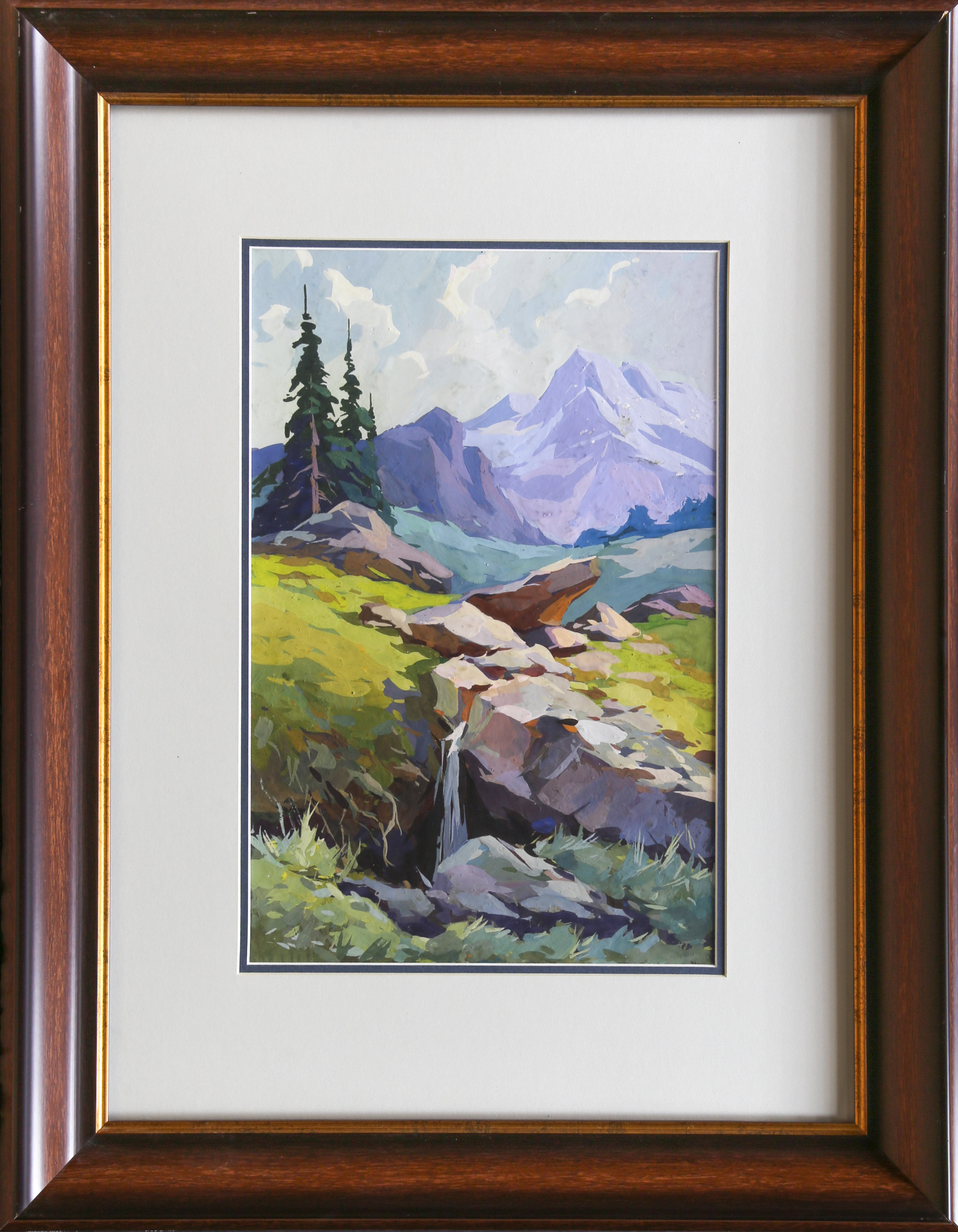 ЛОТ 43 Горный пейзаж