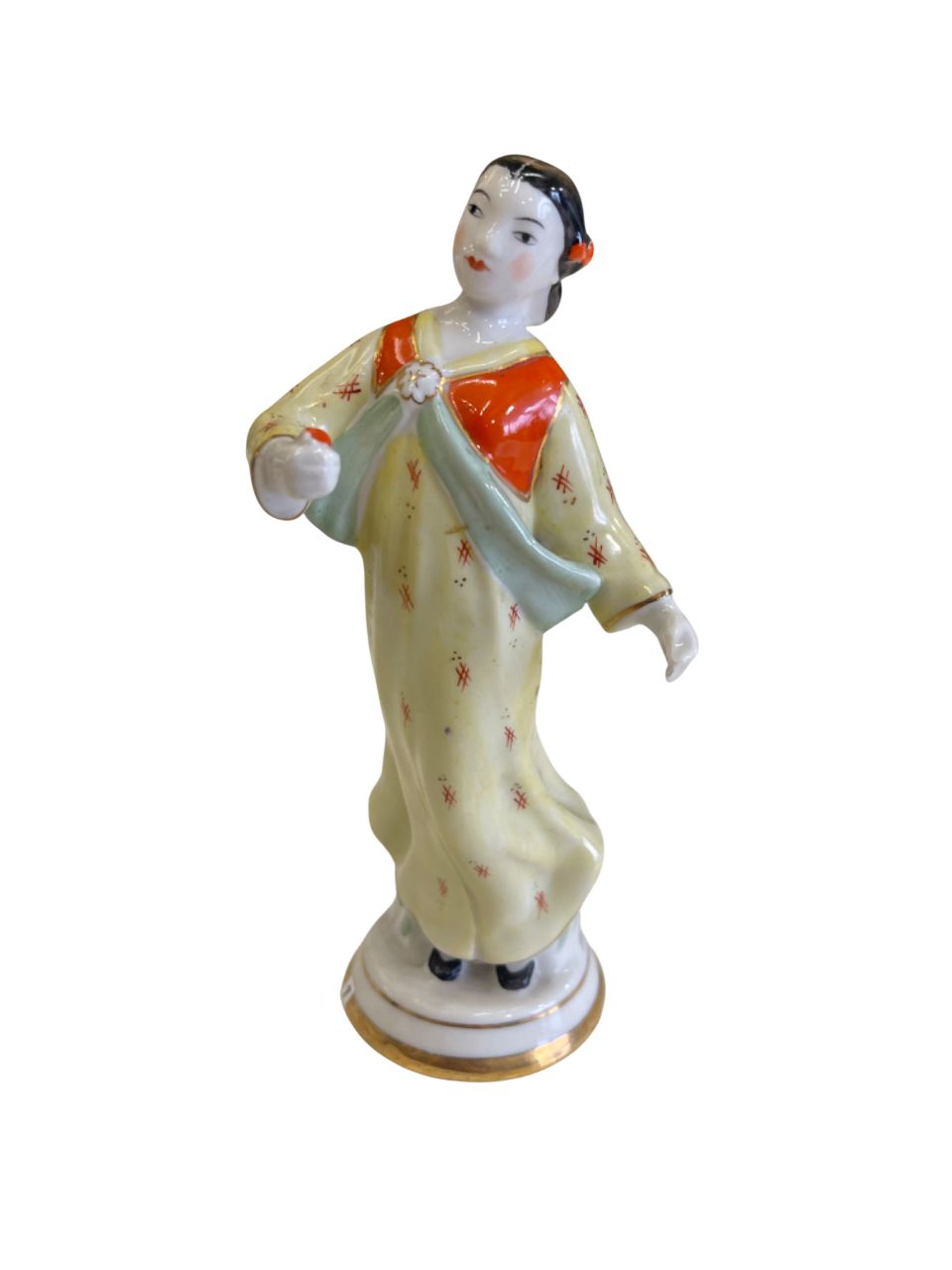 ЛОТ 49 Танцующая кореянка с цветком